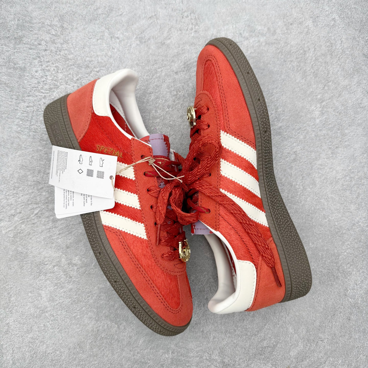 Adidas x CNY Handball Spezial Glory Amber par