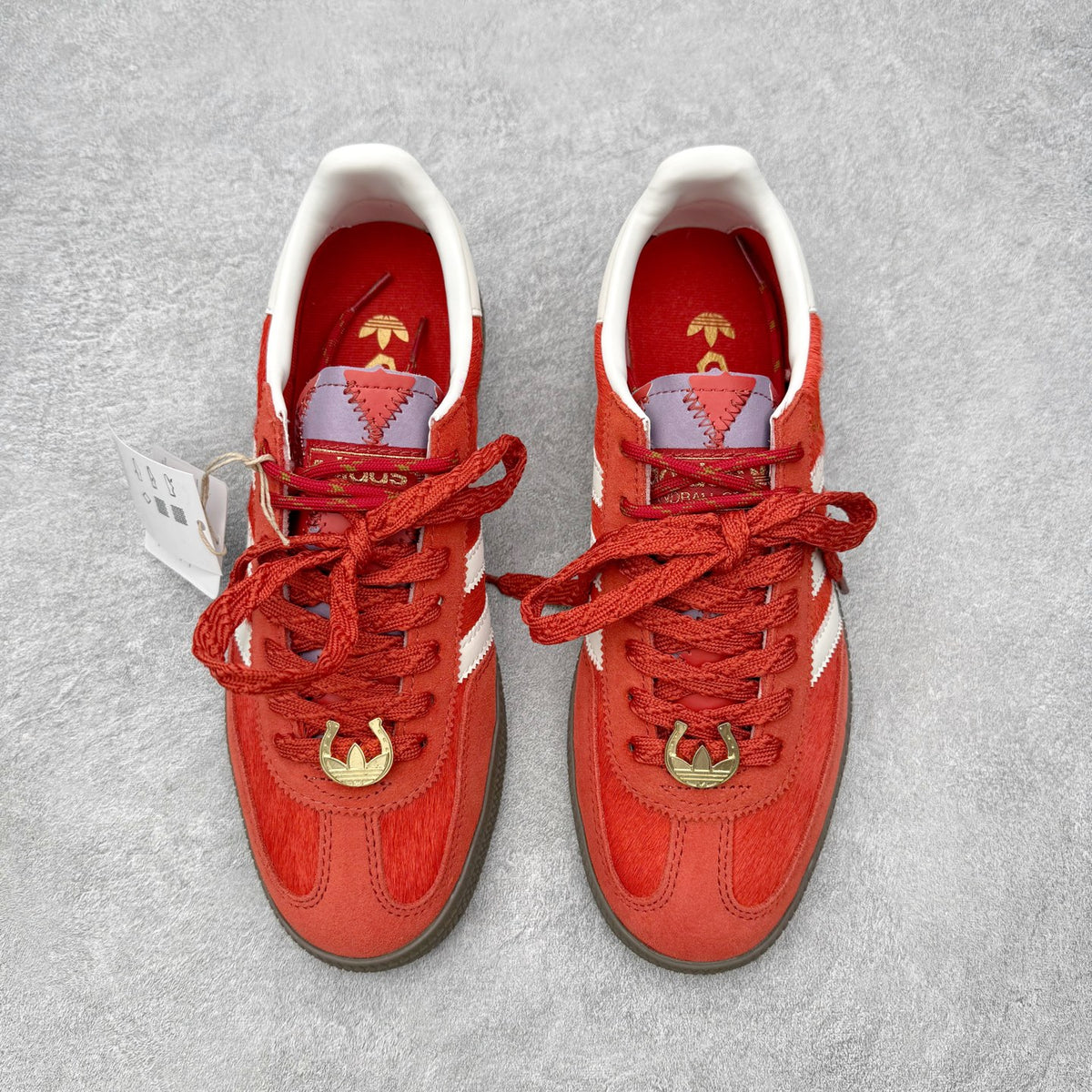 Adidas x CNY Handball Spezial Glory Amber vista superior