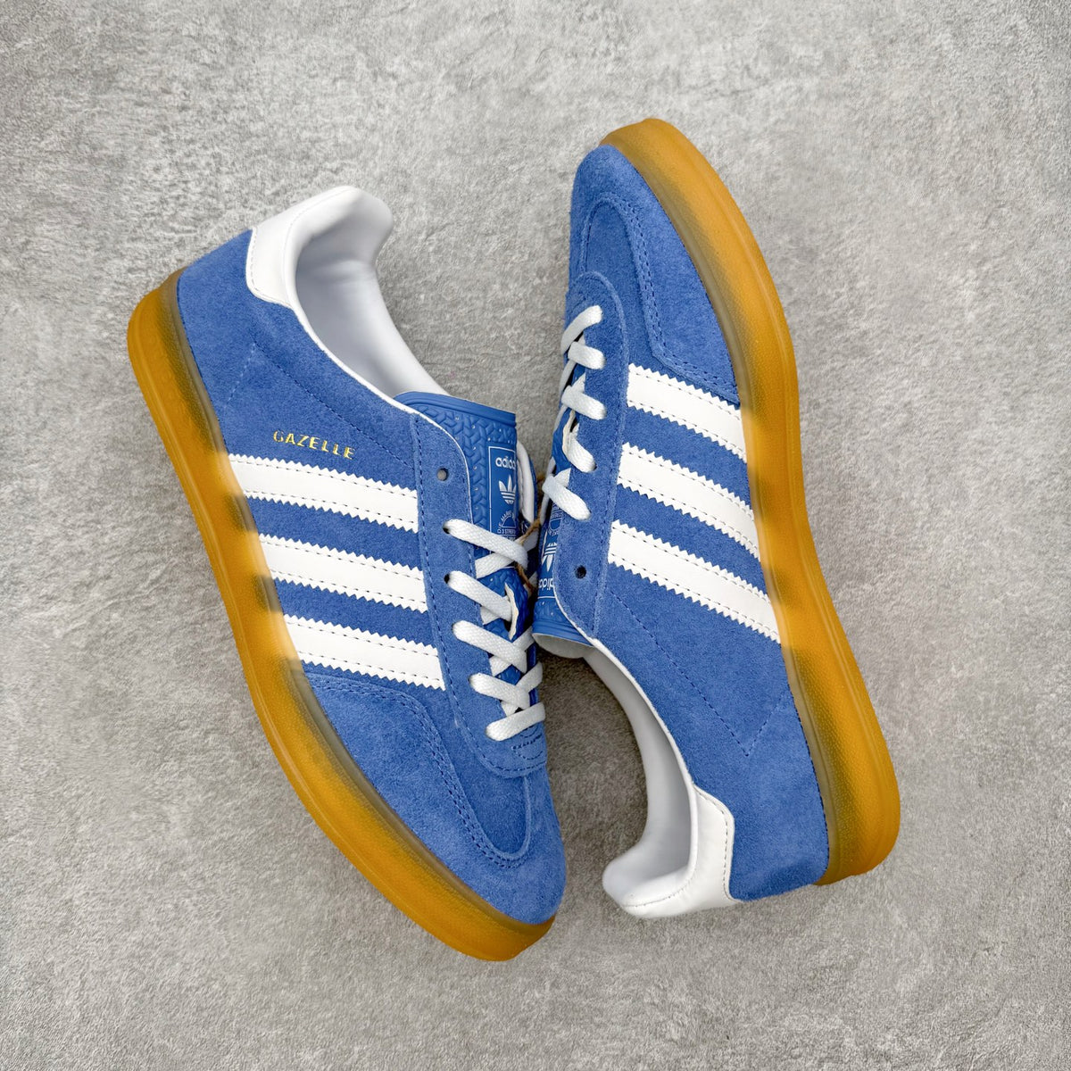 Adidas 'Gazelle Indoor' Blue Bird / Cloud White / Gum