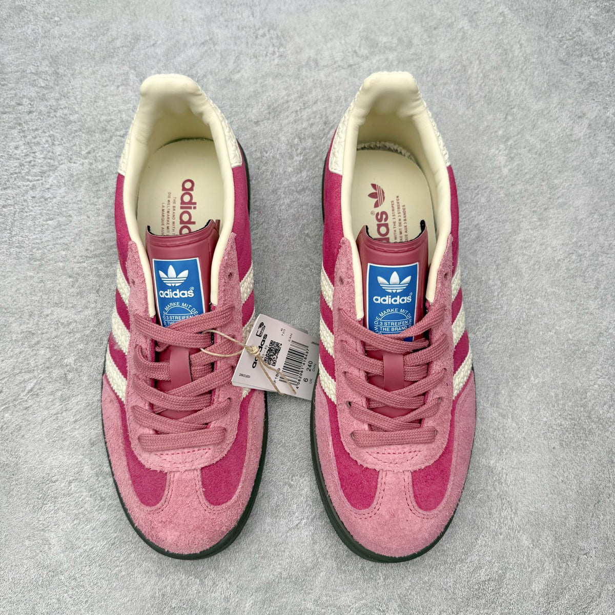 Adidas Gazelle Lo Pro Love Unites Clear Pink - vista superior