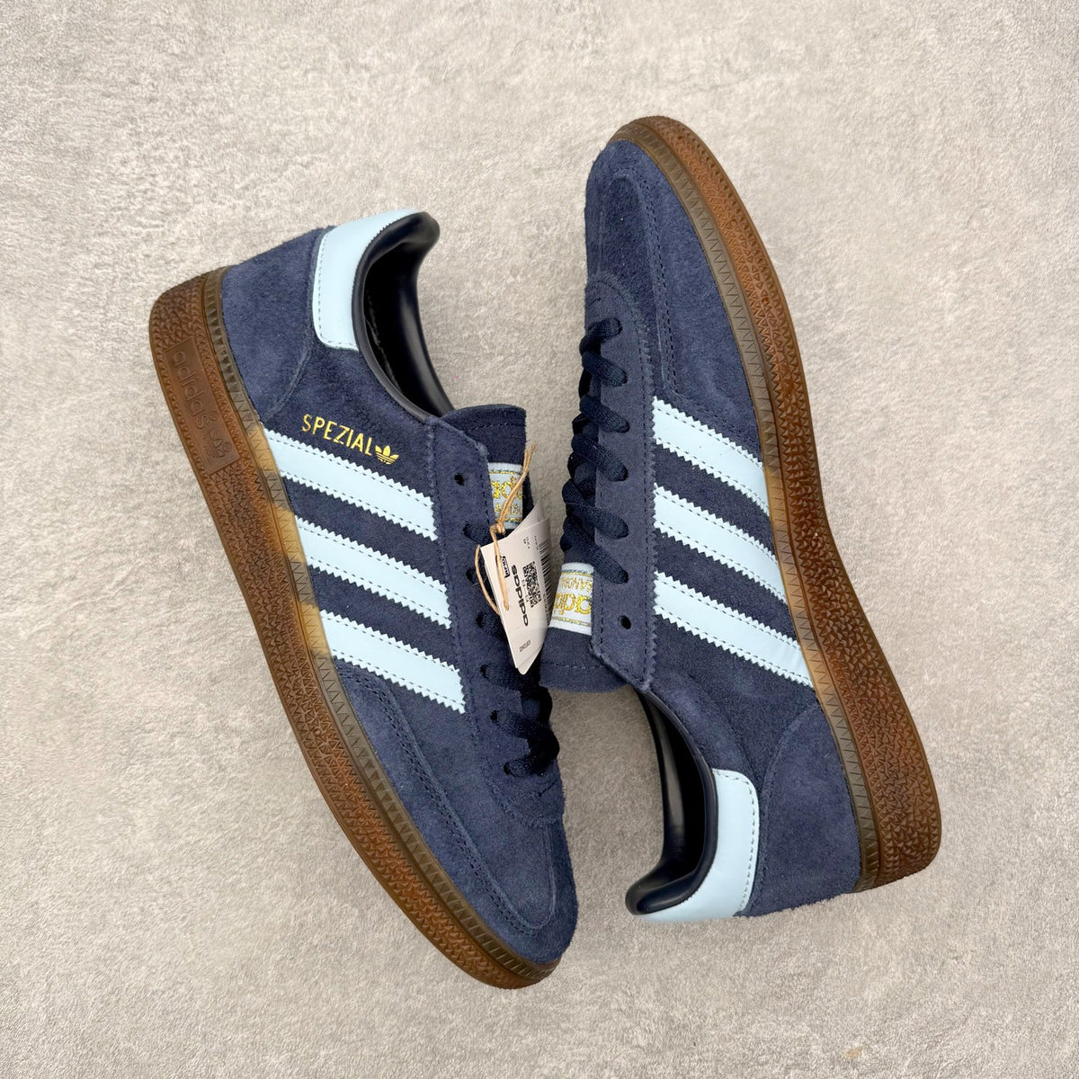 Adidas Handball Spezial Collegiate Navy Clear Sky Gum - par