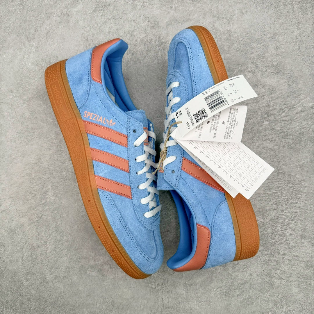 Adidas Handball Spezial Light Blue Wonder Clay - par em ângulo