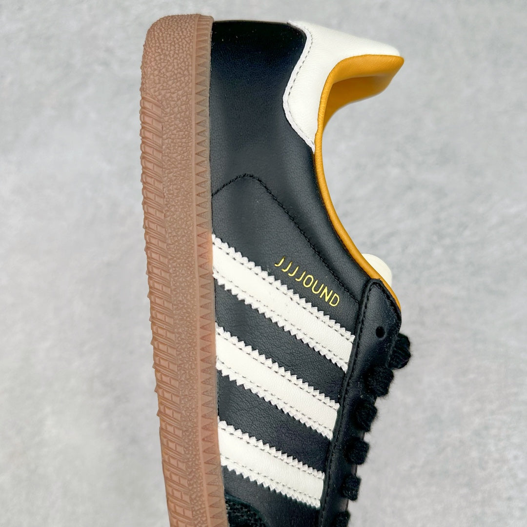 Adidas x JJJJound Samba OG Core Black detalhe