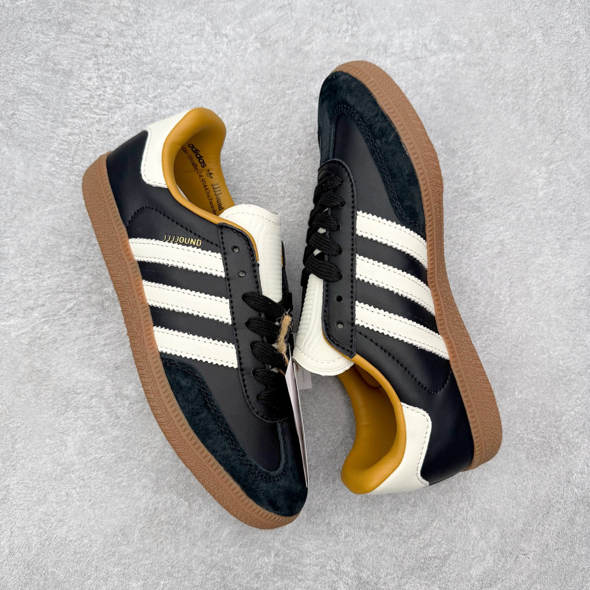 Adidas x JJJJound Samba OG Made in Germany Core Black par