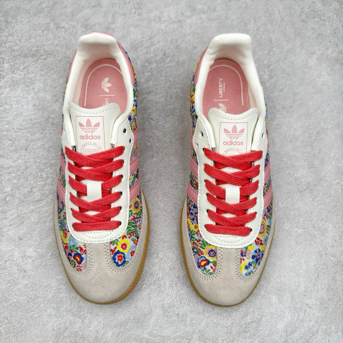 Adidas x Liberty London Samba OG vista superior
