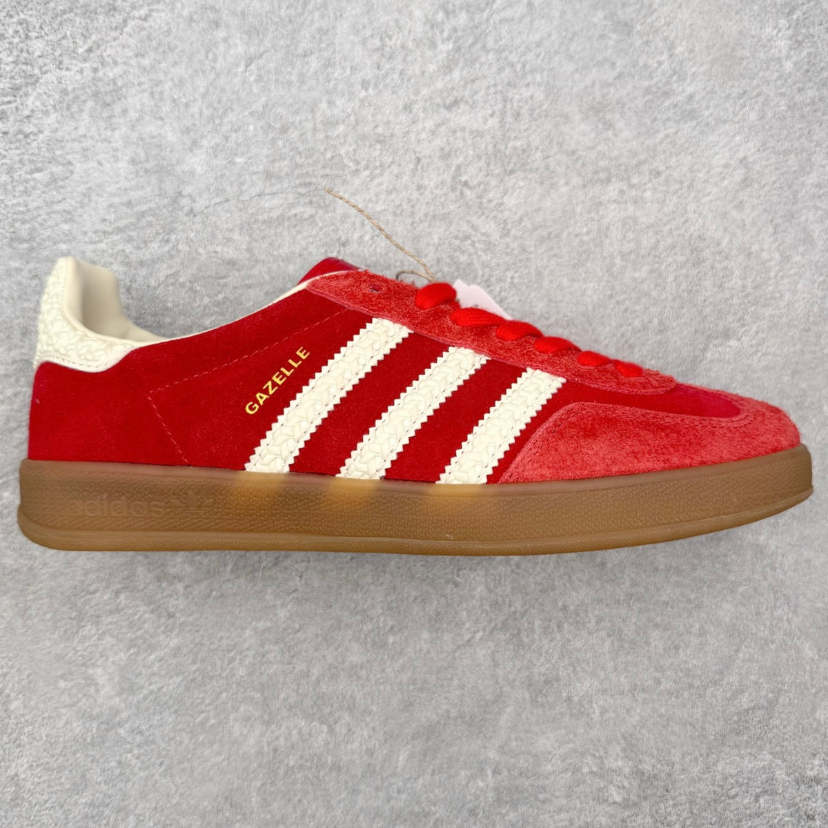 Adidas Gazelle Indoor Better Scarlet Wonder White Gum - lateral