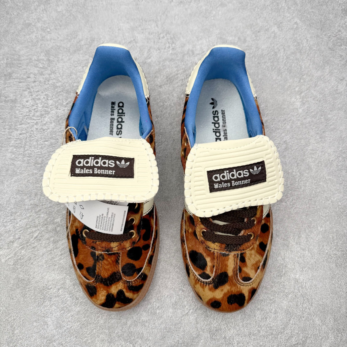 Adidas x Wales Bonner 'Samba Pony Leopard' Dark Brown / Cream White - foto 3