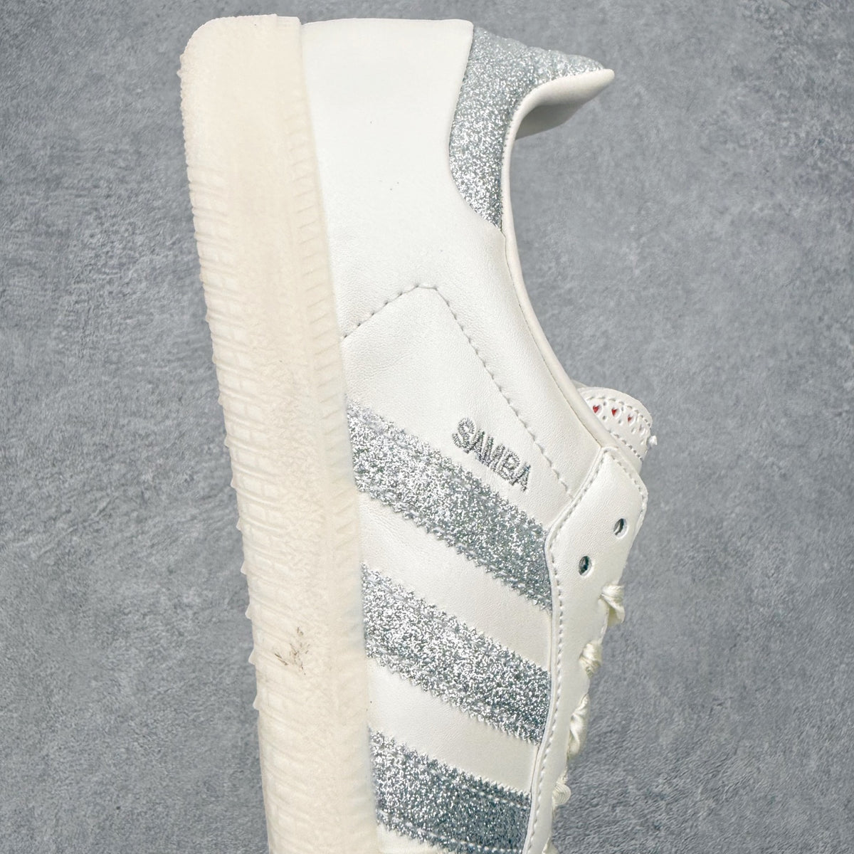 Adidas 'Samba OG' Chalk White / Supplier Colour / Silver Metallic - foto 2