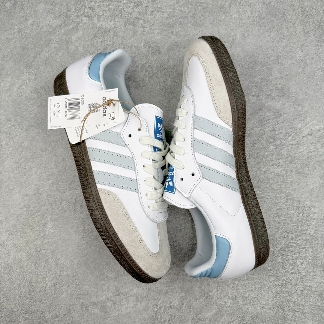 Adidas Samba OG Core White Halo Blue par