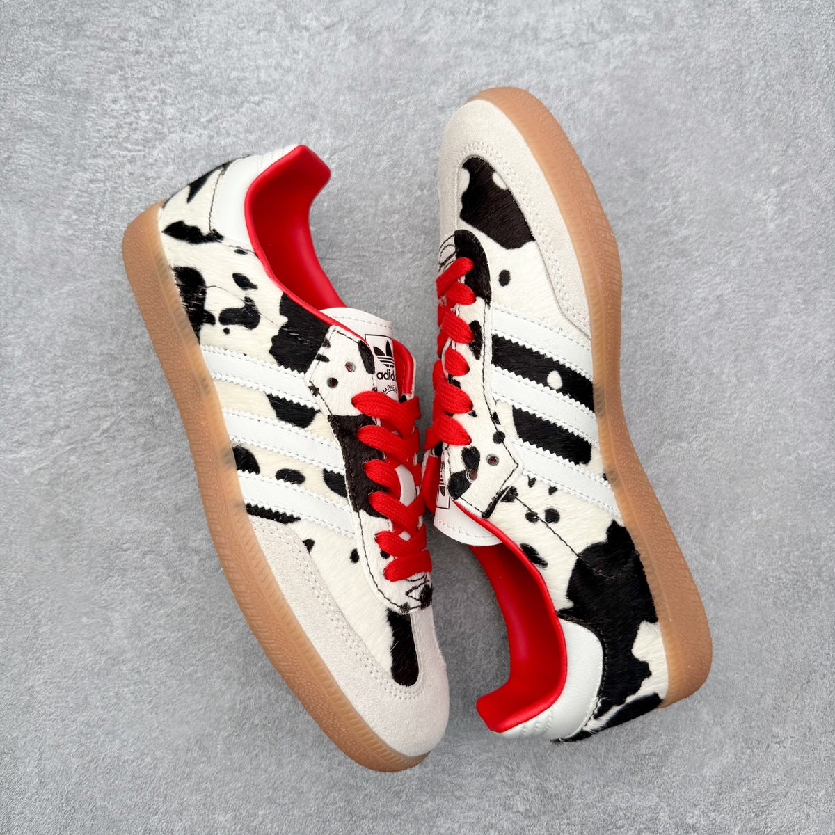 Adidas Samba OG Cow Print Aurora Coffee lateral