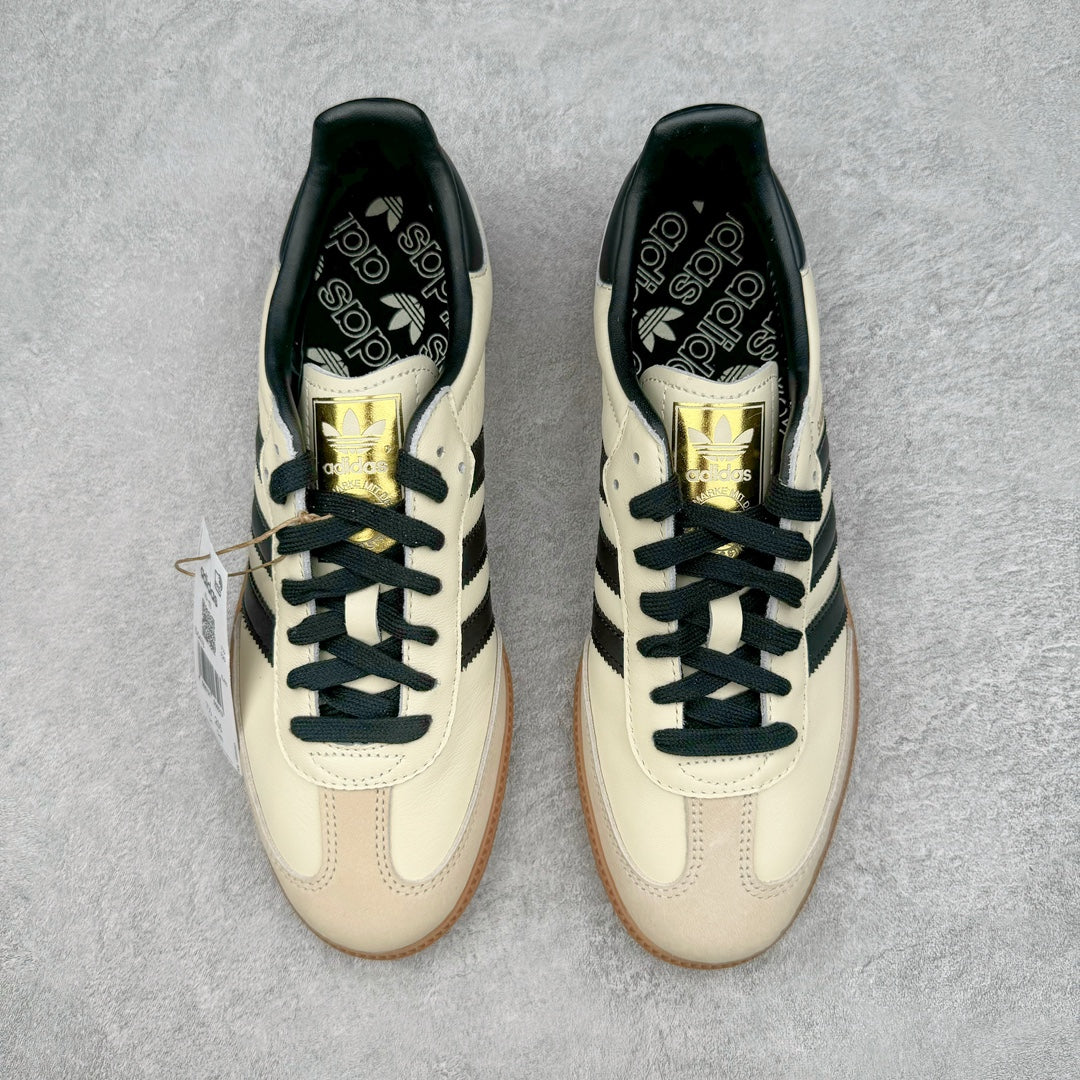 Adidas Samba OG Cream White Core Black Sand Strata - vista superior