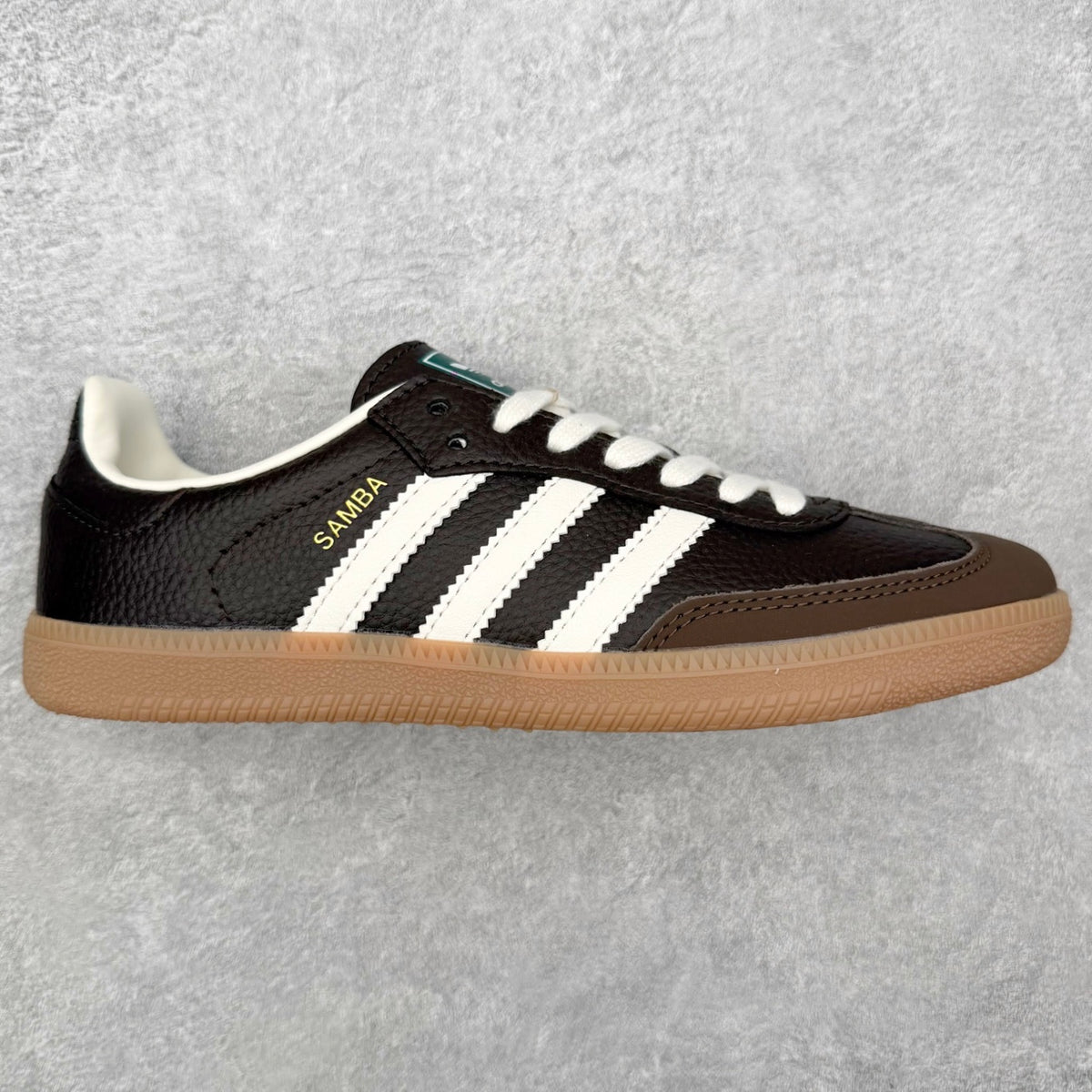 Adidas Samba OG Dark Brown lateral