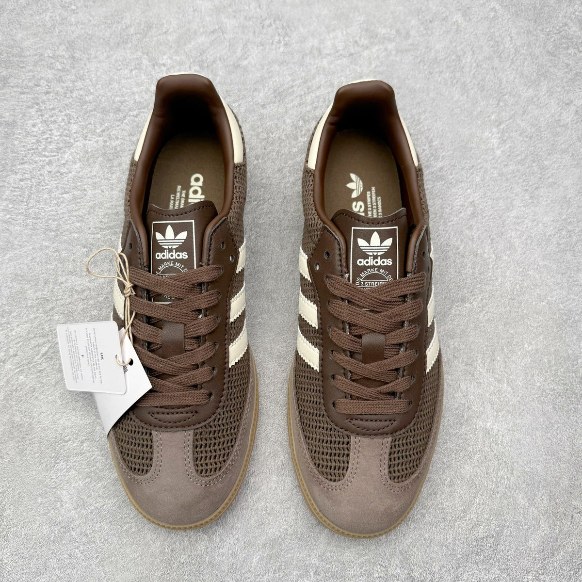 Adidas Samba OG Earth Strata Wonder White Magic Beige vista superior