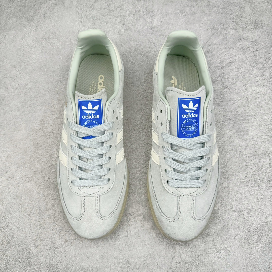 Adidas Samba OG Grey Two Off White Gum - vista superior