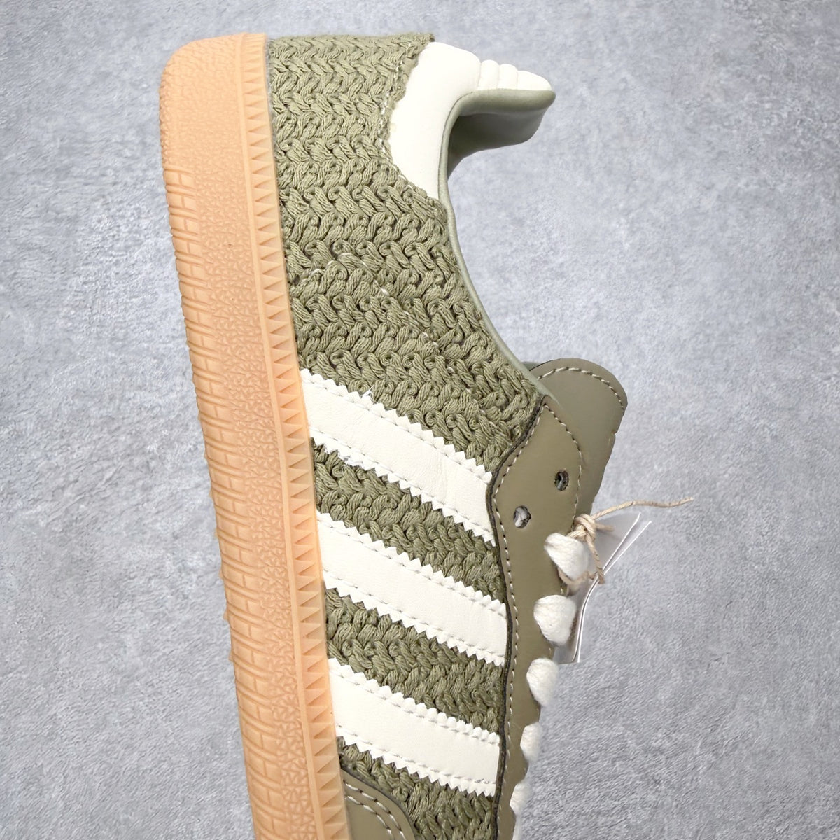 Adidas Samba OG Orbit Green detalhe