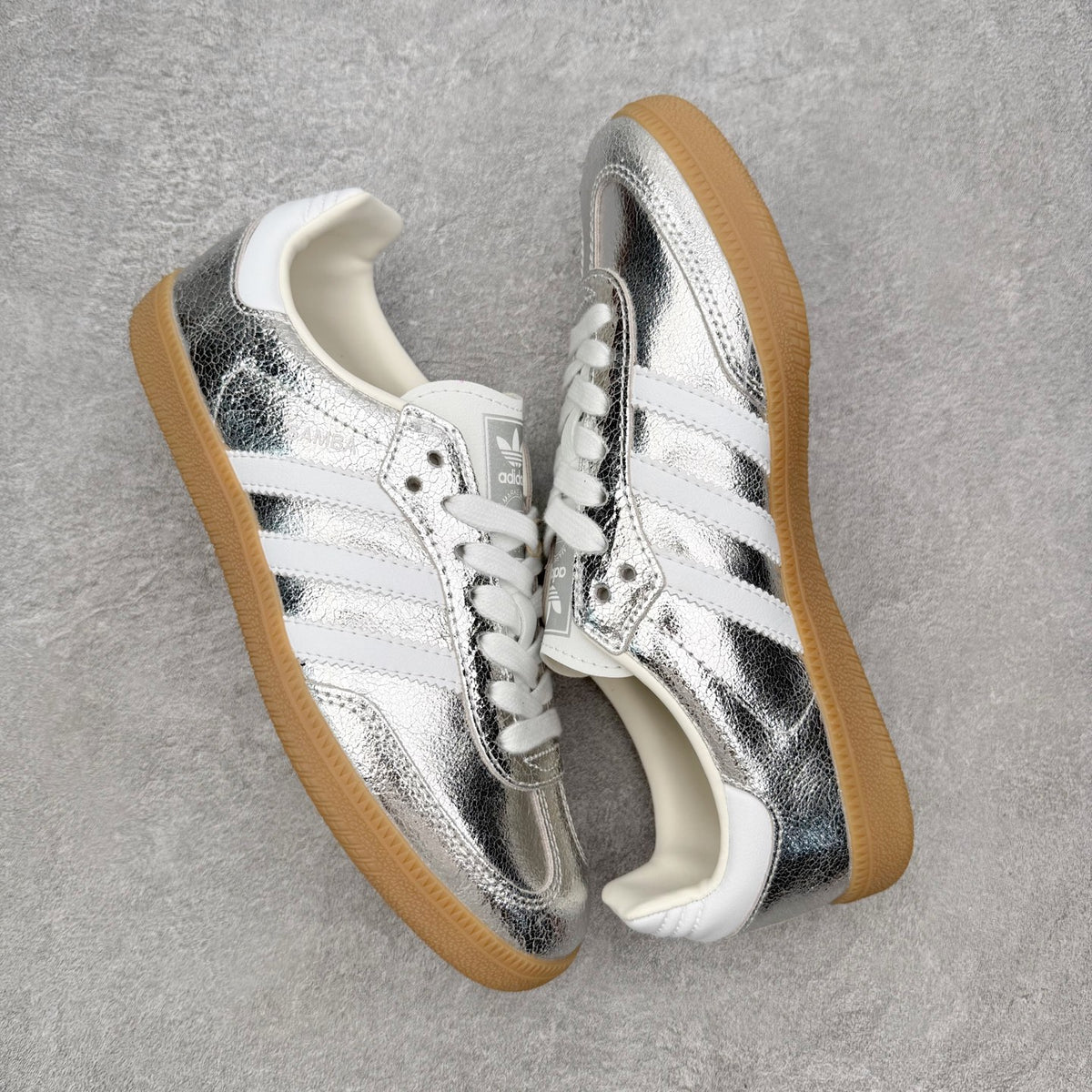 Adidas Samba OG Silver Metallic - par