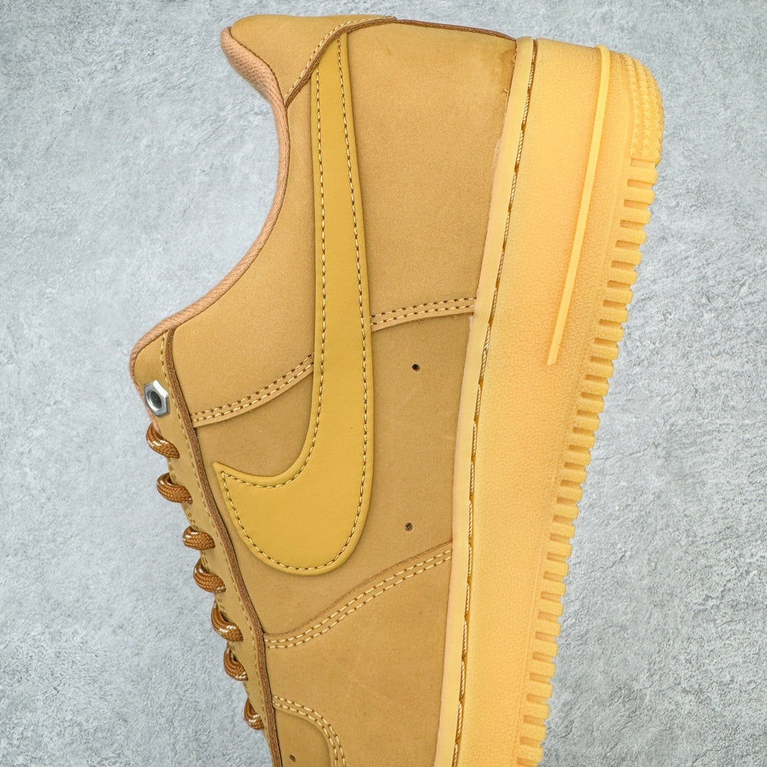 NIKE AIR FORCE 1 '07 WB FLAX WHEAT - lateral