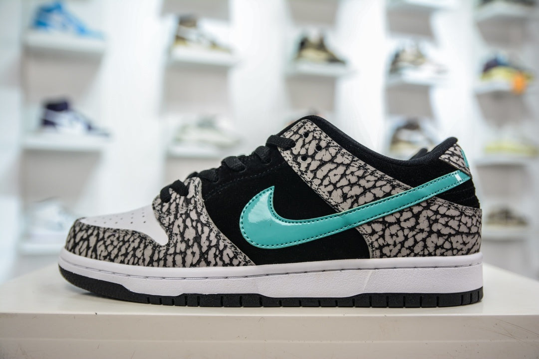 NIKE SB DUNK LOW ATMOS ELEPHANT - lateral oposta