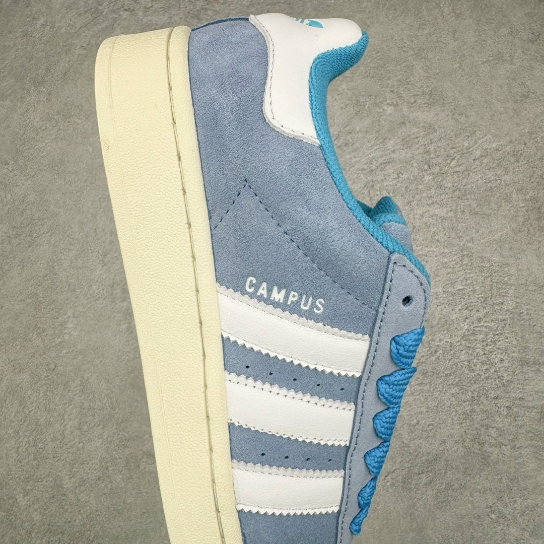 Adidas Campus 00s azul - detalhe lateral