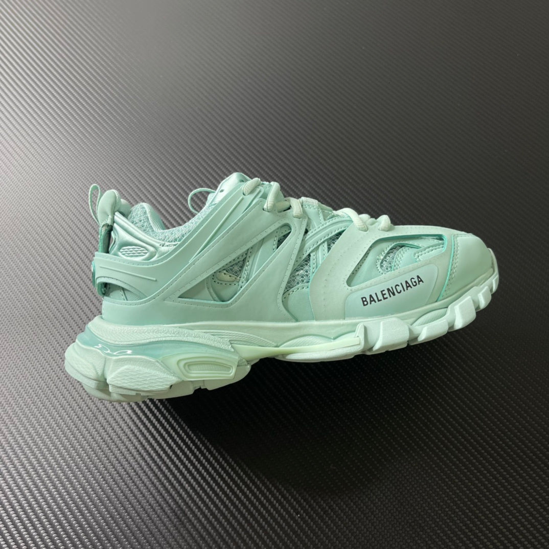 Balenciaga Track.2 Open verde - vista lateral