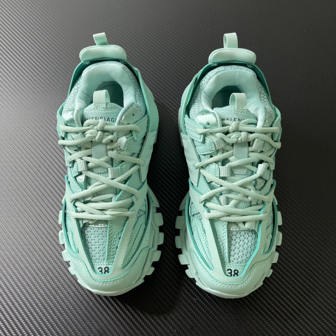 Balenciaga Track.2 Open verde - vista superior