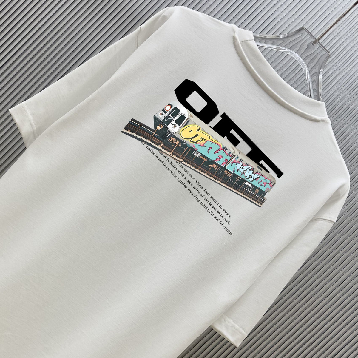Camiseta OFF-WHITE (Oversized)