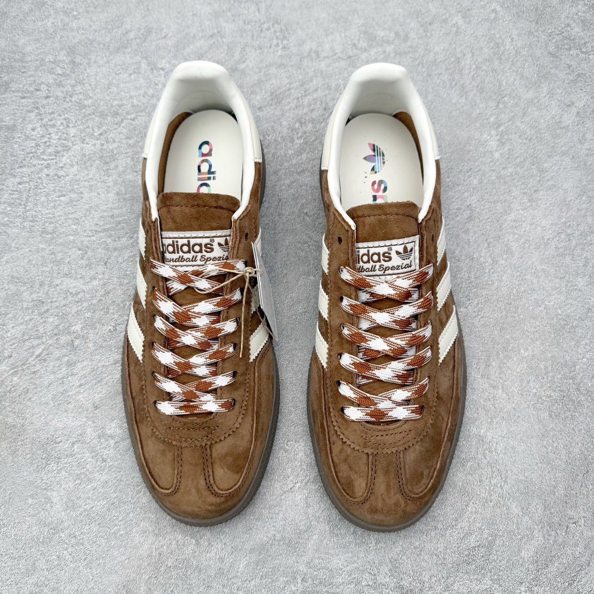 Adidas 'Handball Spezial' Earth Strata / Wonder White / Gum - foto 3
