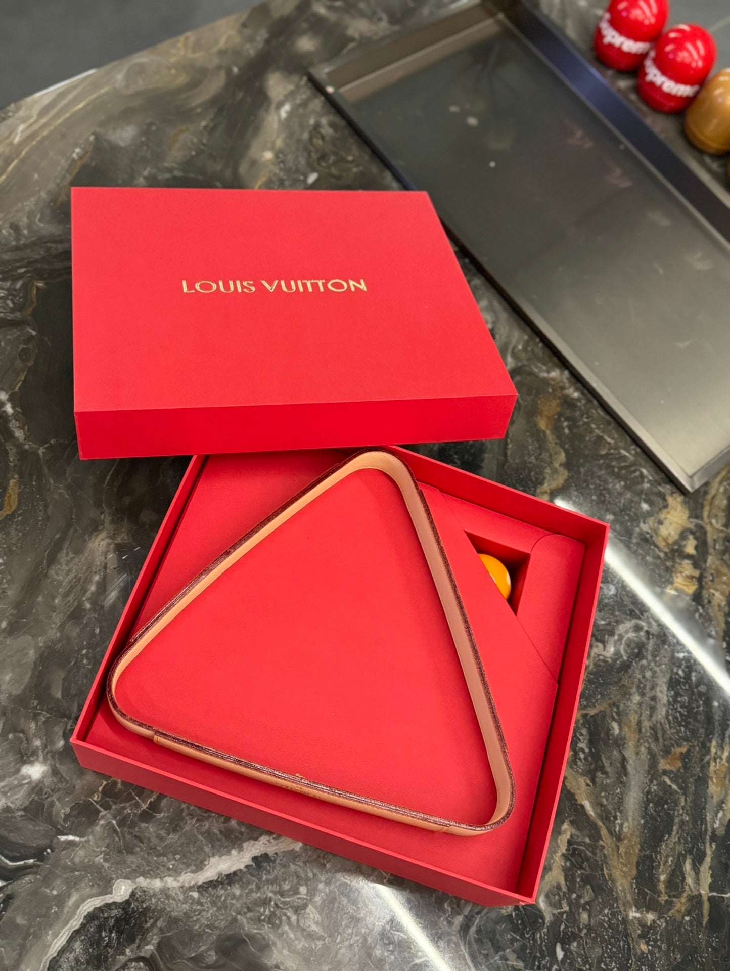 LOUIS VUITTON 'Monogram Billiard Balls Set'