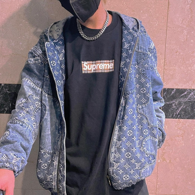 Camiseta SUPREME x BURBERRY