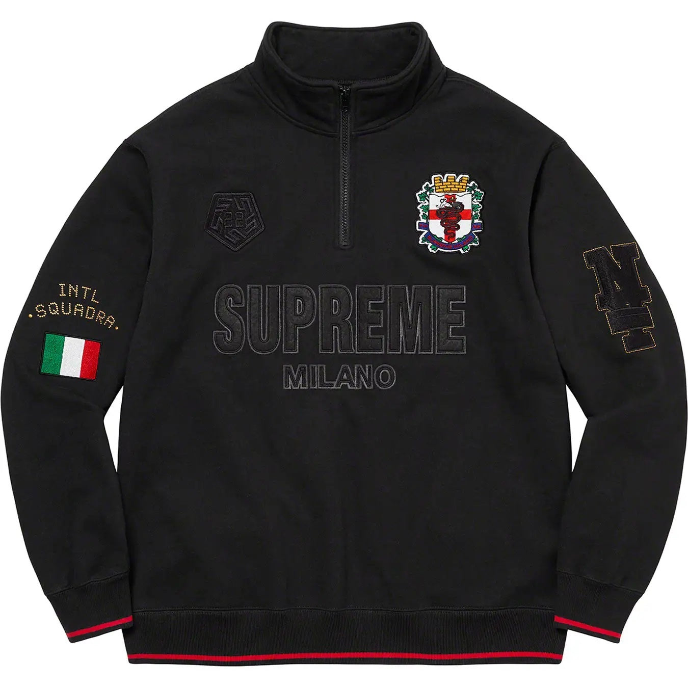 Moletom meio zíper SUPREME