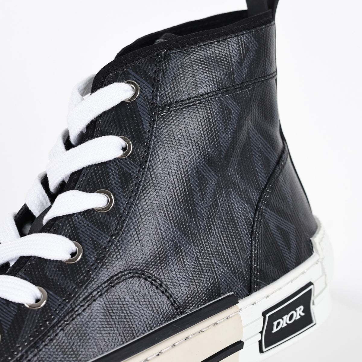 Dior B23 High preto - detalhe