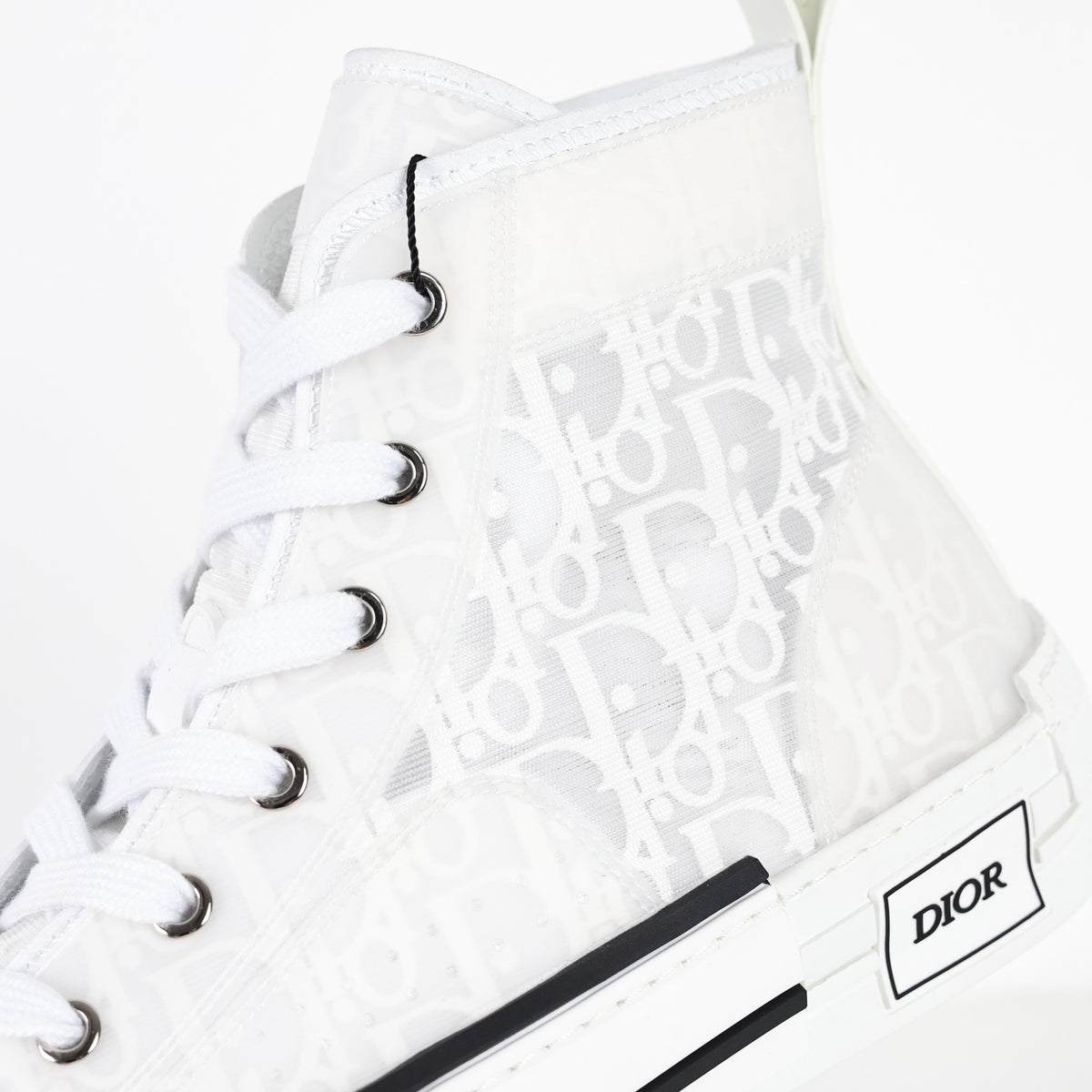 Dior B23 High branco - detalhe