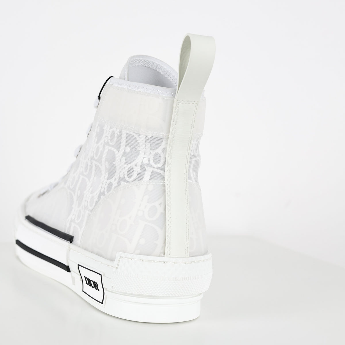 Dior B23 High branco - vista traseira