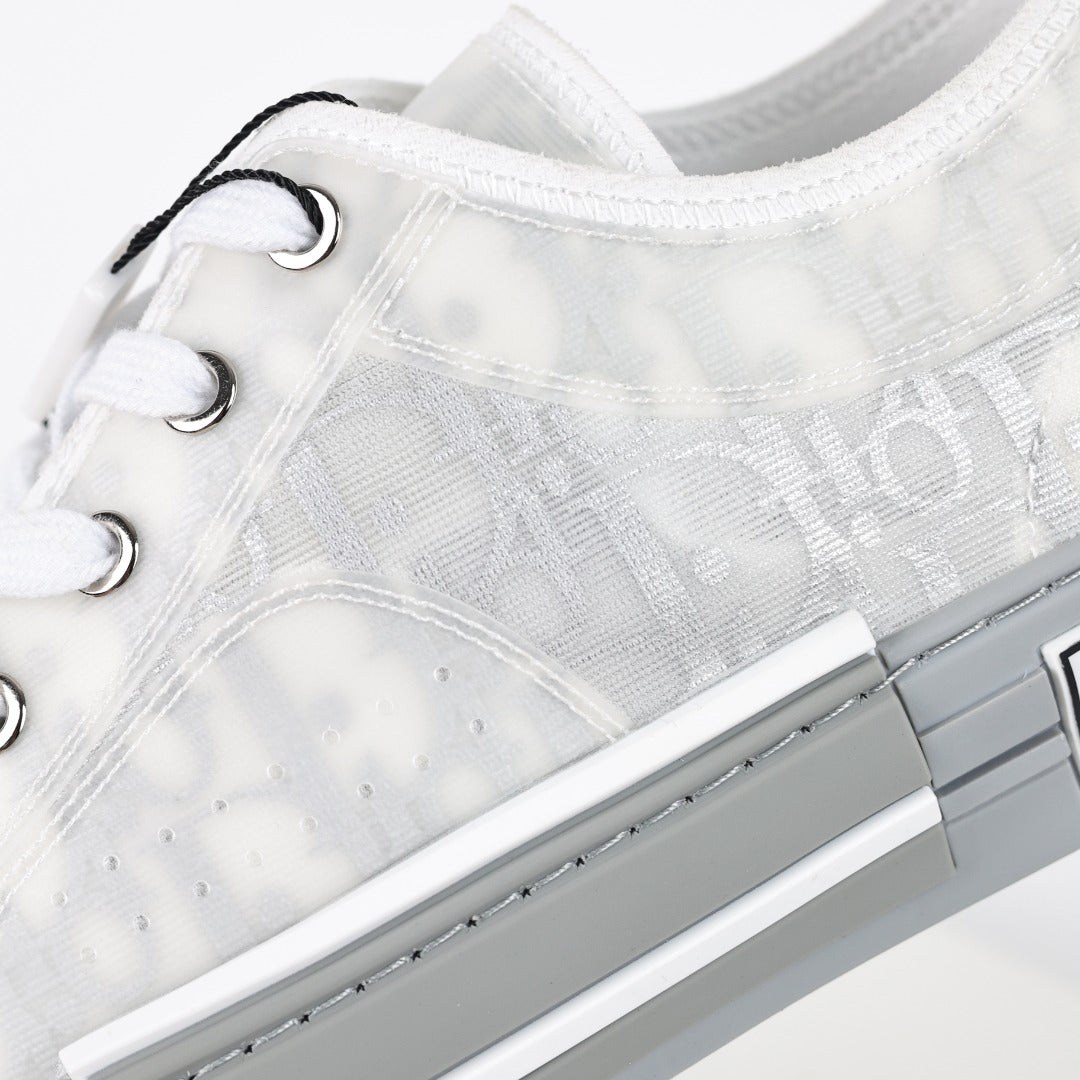 Dior B23 branco e cinza - detalhe lateral