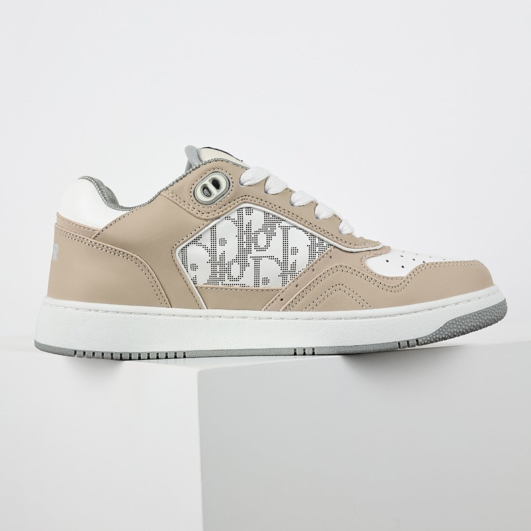 Dior B27 Low-Top bege - vista lateral