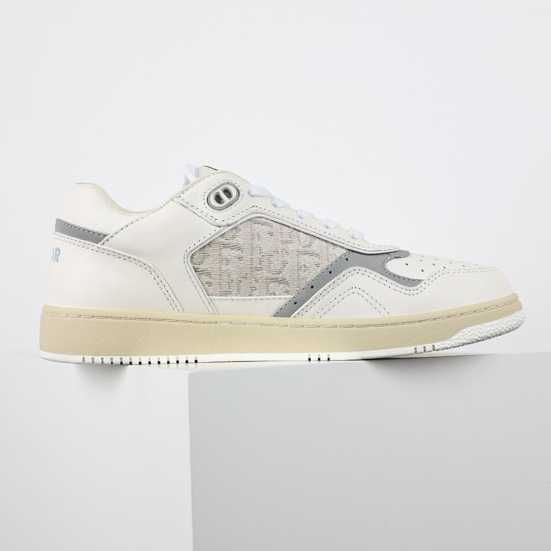 Dior B27 Uptown creme e cinza - vista lateral