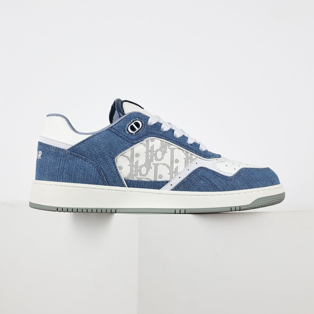 Dior B27 Uptown denim azul - vista lateral