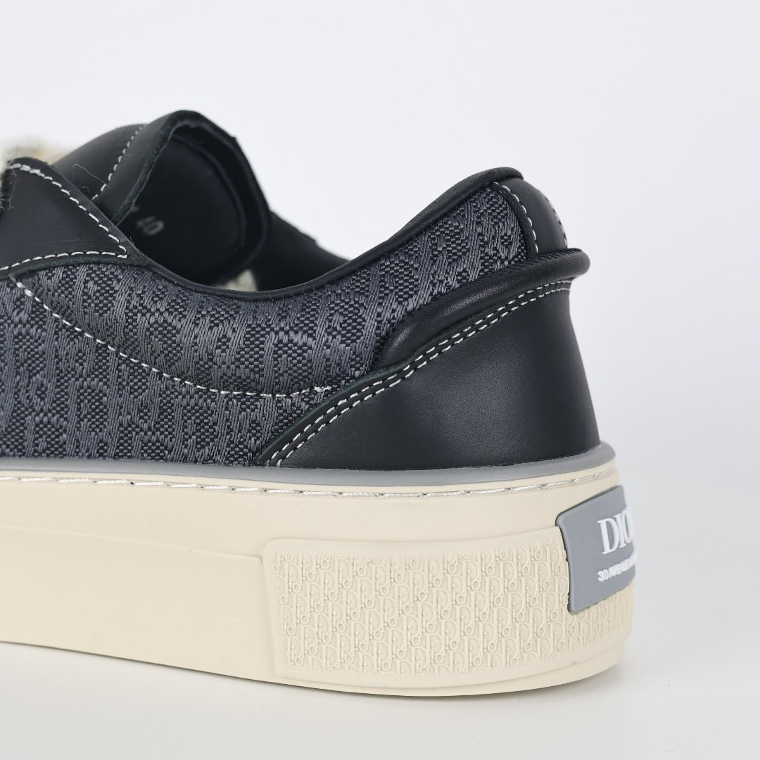 Dior B33 Spin preto - detalhe traseiro e tecido