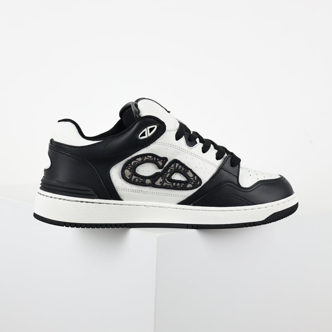 Dior B57 preto e branco - vista lateral