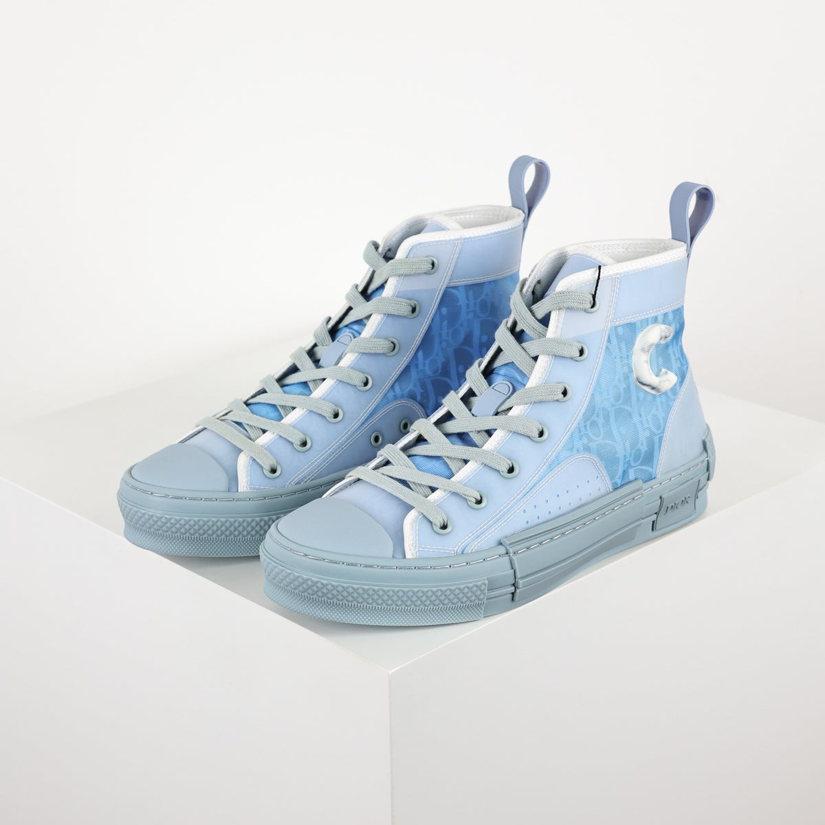 Dior x Daniel Arsham B23 High azul - vista principal com o par