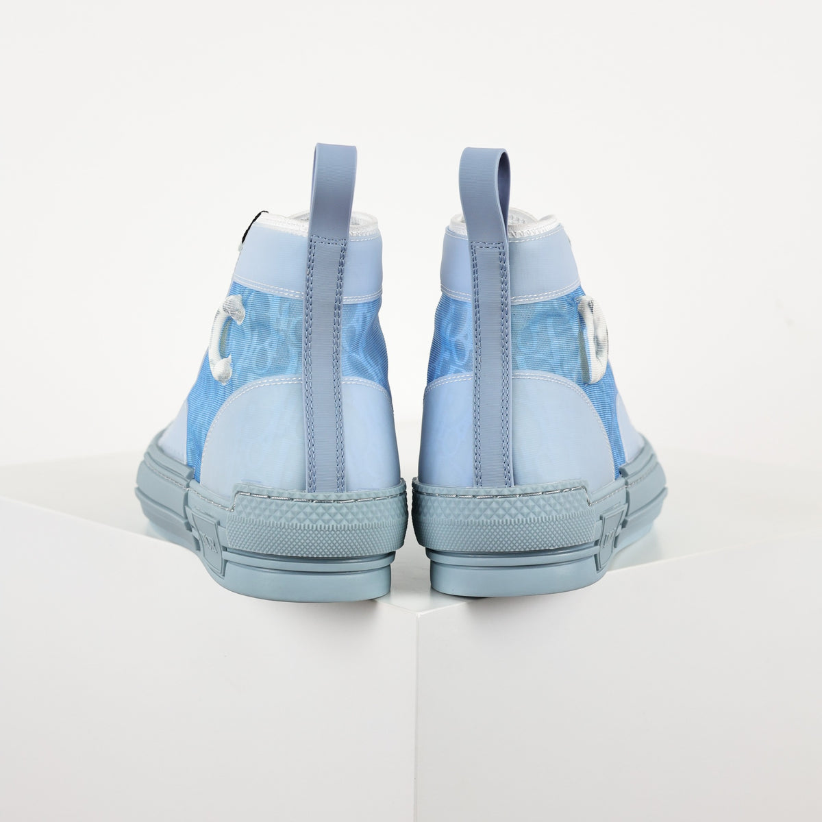 Dior x Daniel Arsham B23 High azul - vista traseira
