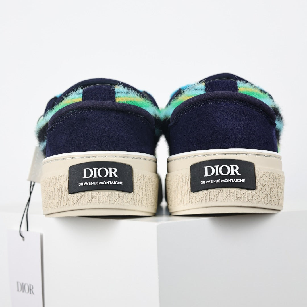 Dior x Denim Tears B33 azul multicolor - vista traseira