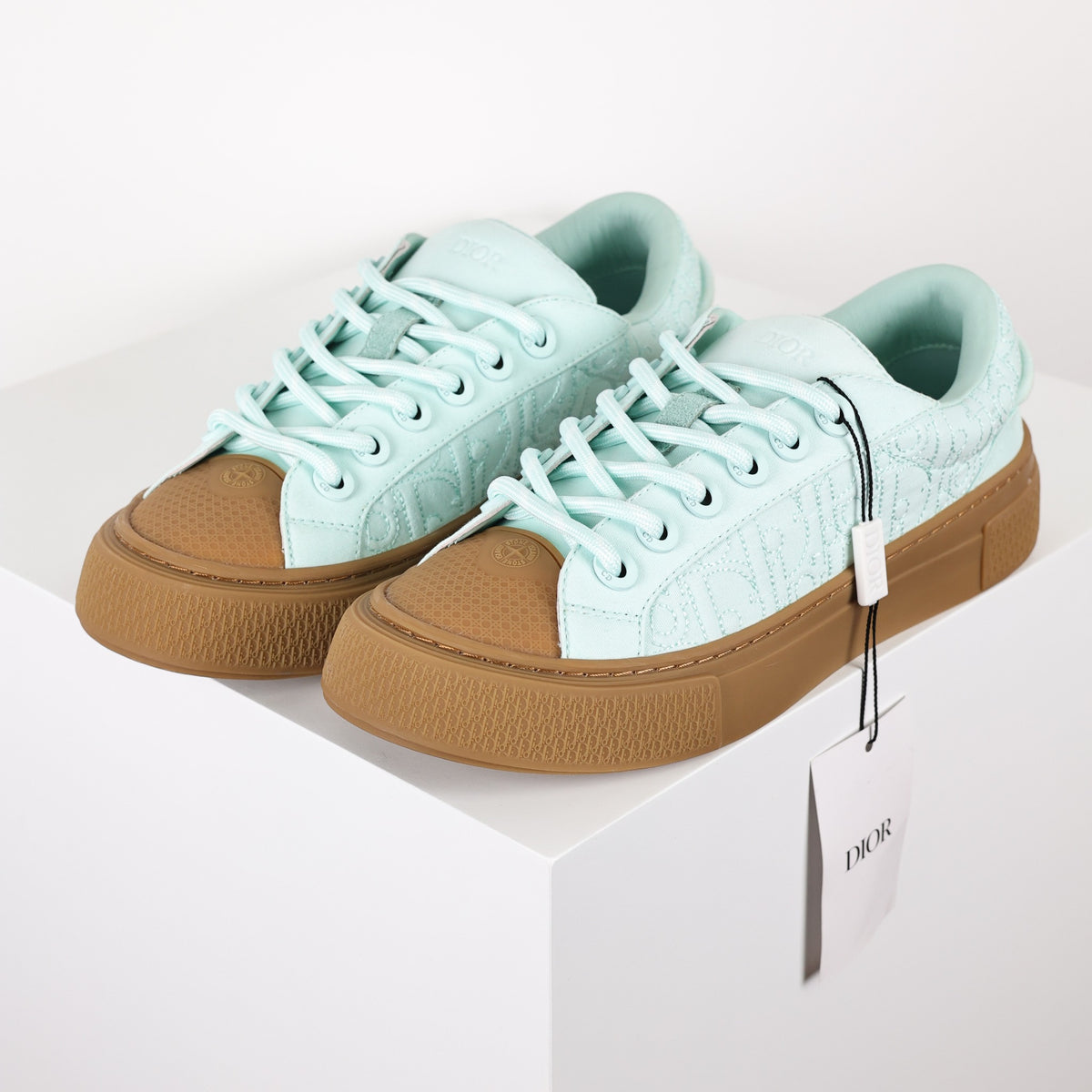 Dior x Stone Island B33 verde menta e gum - vista principal