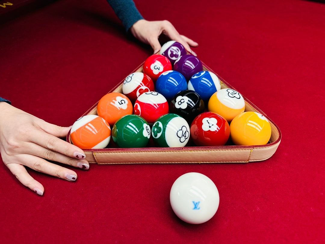 LOUIS VUITTON 'Monogram Billiard Balls Set'