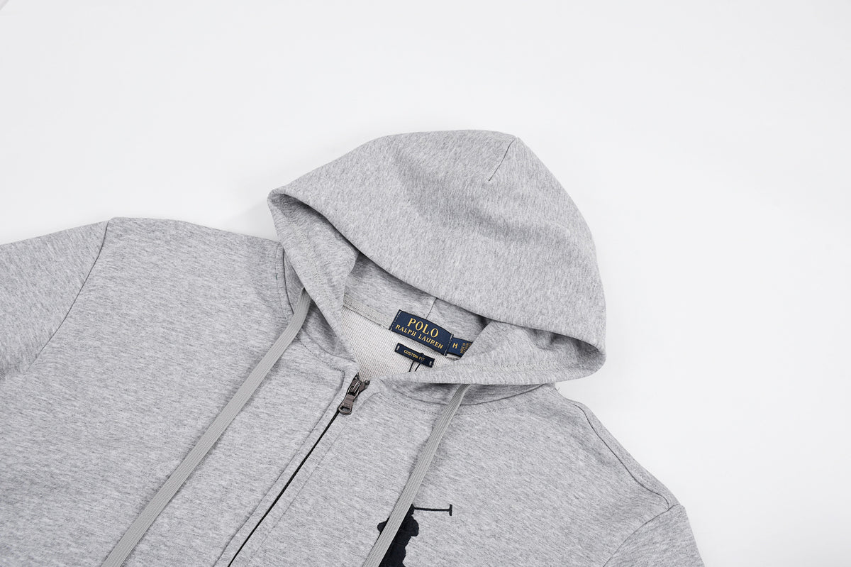 Hoodie com Zíper Polo Ralph Lauren