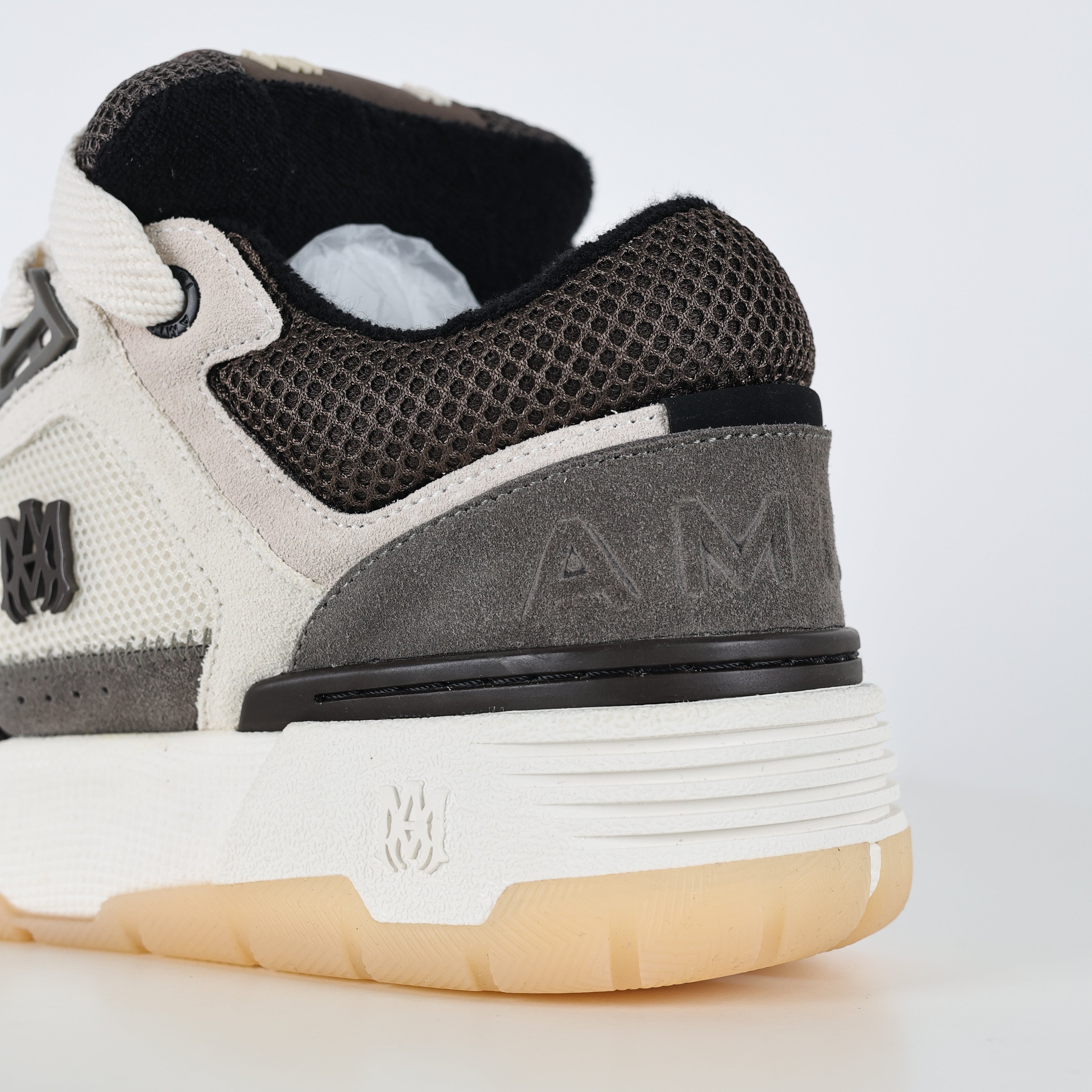 Tenis AMIRI MA-1 - Branco/Marrom