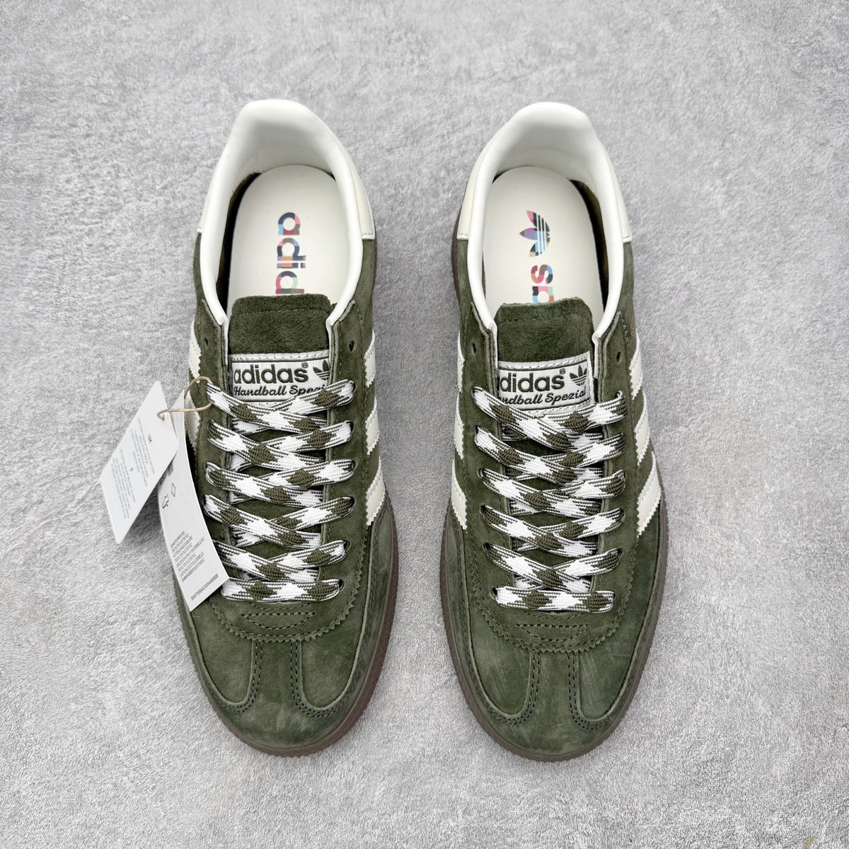 Adidas 'Handball Spezial' Olive Strata / Cream White / Gum - foto 3