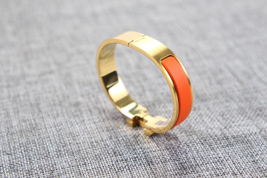 Hermès Clic H Orange - vista interna