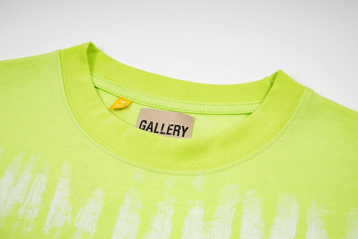 Gallery Dept. Retouche Human Robot Cut Off Lime - detalhe gola