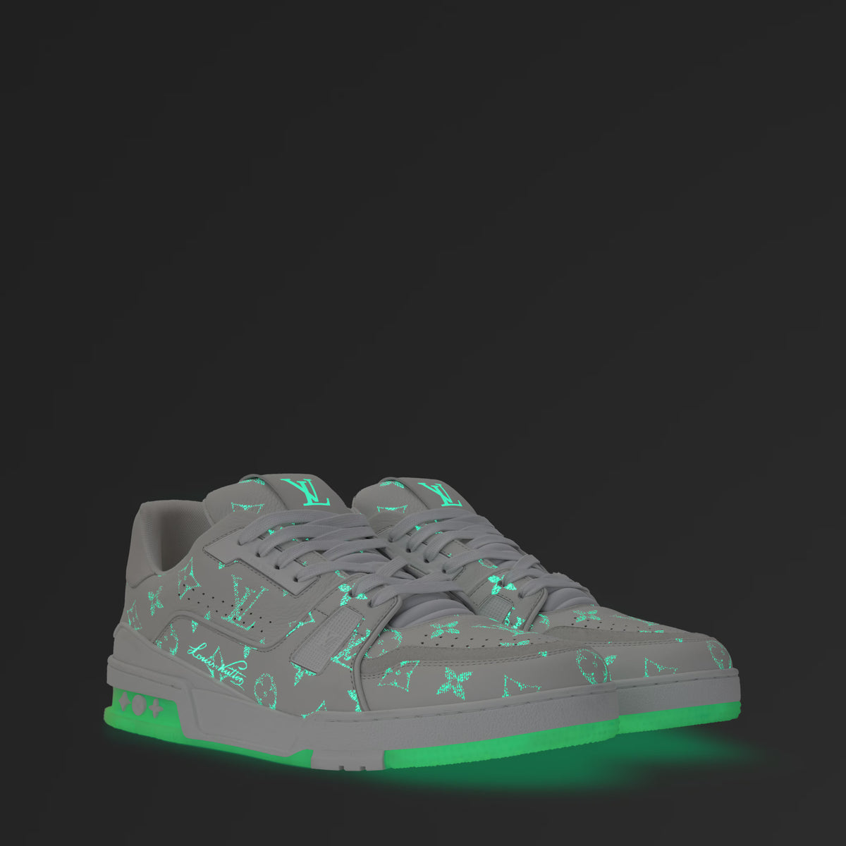 LOUIS VUITTON 'TRAINER FLUORESCENT'